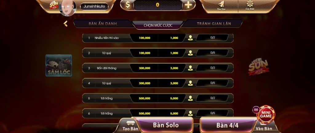 Khuyến Mãi Hoàn Trả Không Giới Hạn Lên Tới 2% Tại Sunwin 3 Thông tin chi tiết về chương trình ưu đãi cần nắm